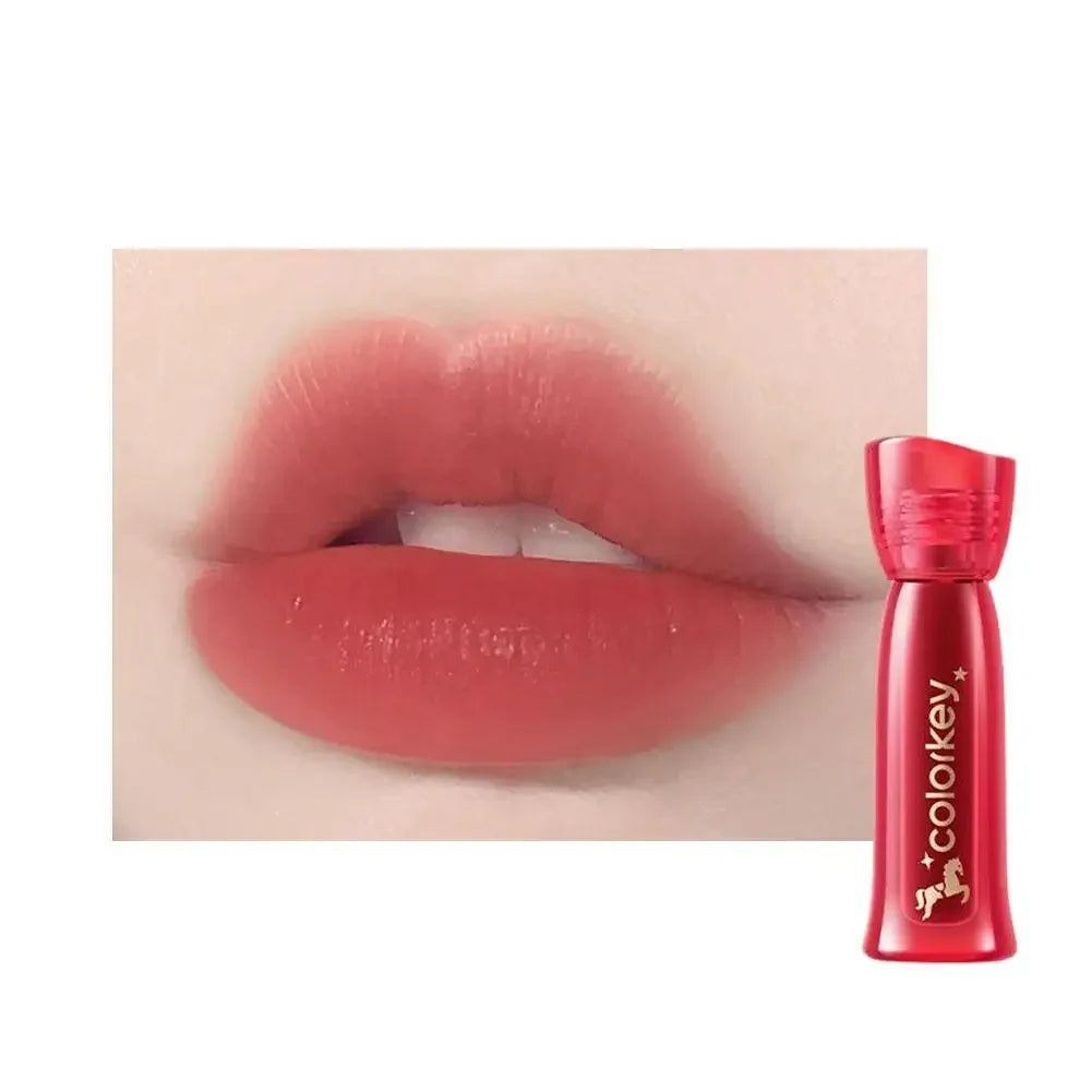 COLORKEY [Year of the Horse Limited Edition] Water Mist Lip Glaze Set Unique Gift Box Matte Velvet Lipstick Eyeshadow Makeup Peaceful Pleasures Health and Wellness O503