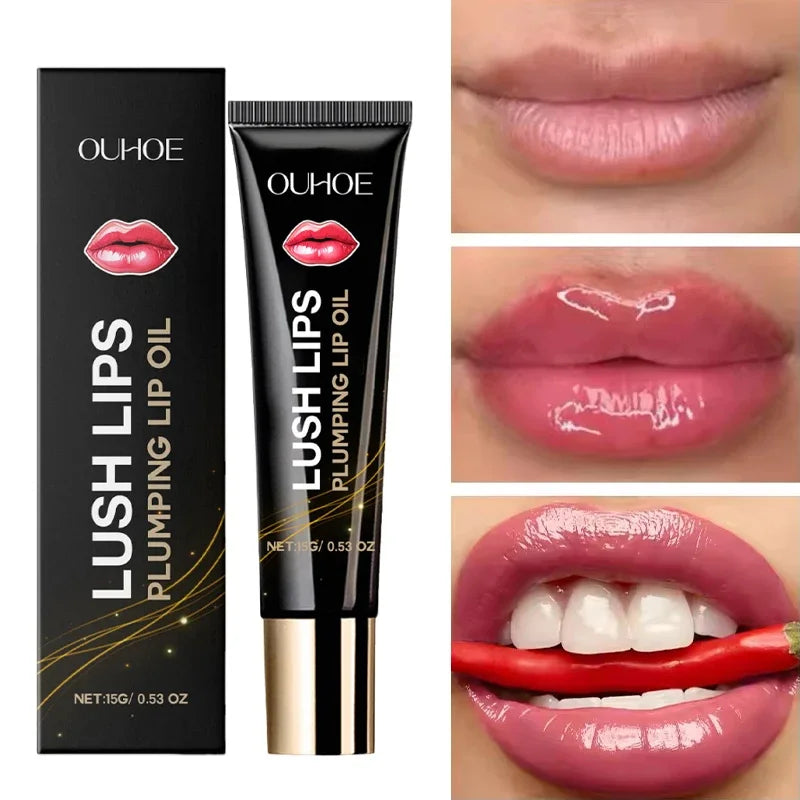 Lip Plumper Oil Gloss – Volumising, Moisturizing & Long-Lasting