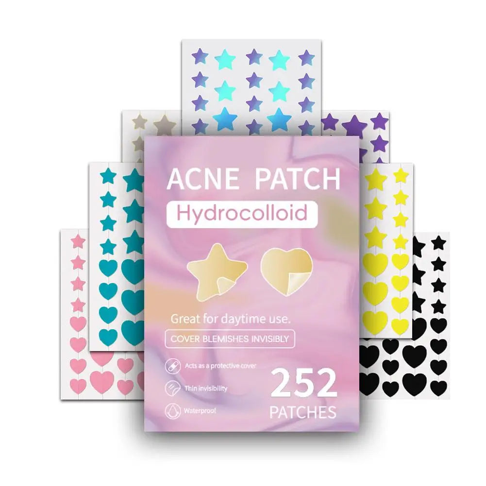 Colorful Star Pimple Patch for Acne Removal Peaceful Pleasures Health and Wellness