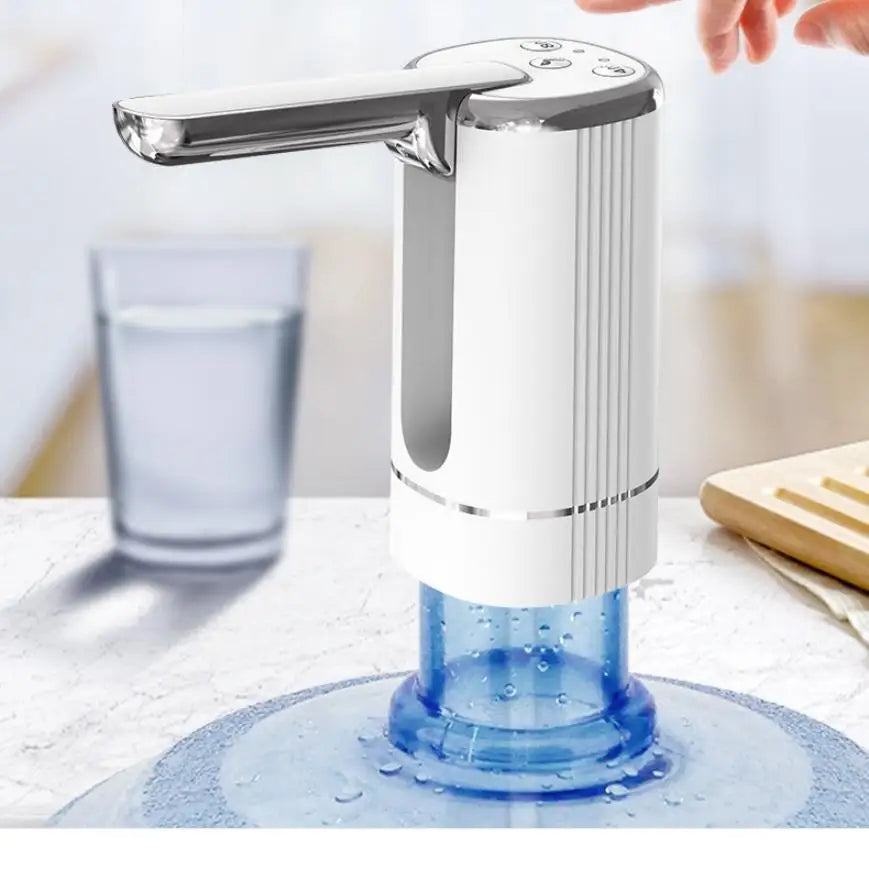 HOMEFISH Electric Household Folding Water Pump Bucket Automatic Water Dispenser Small Water Outlet for Home Use Peaceful Pleasures Health and Wellness