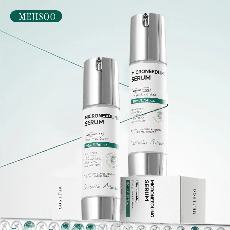 Niacinamide Centella Asiatica Microneedle Essence, Repair Skin Barrier Moisturizer Nourish For All Skin Types Korean Skincare Peaceful Pleasures Health and Wellness