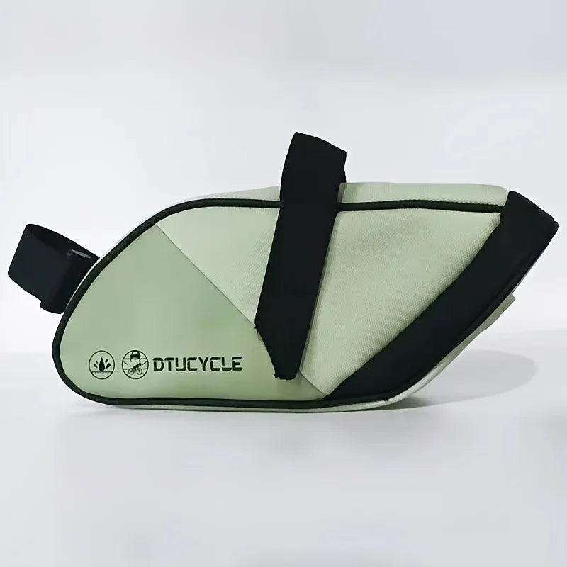 Large Capacity Bike Saddle Bag | Road & MTB Seat Post Bag Bike Saddle Bag Peaceful Pleasures Health and Wellness green