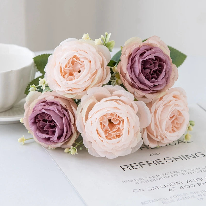 Artificial Silk Peony Flowers | Wedding, Party & Home Décor