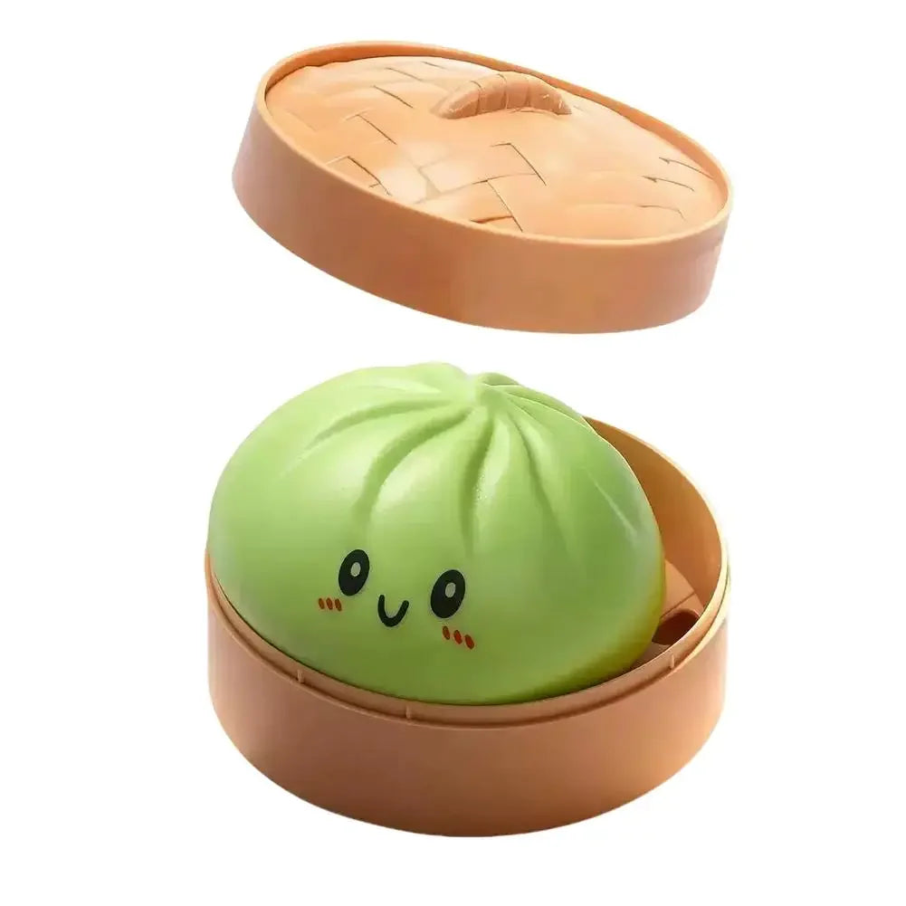Colorful Dumpling Squishes Stress Balls, Reusable Slow Rebound Decompression Toys, Dough Ball for Stress Relief & Children Gift Peaceful Pleasures Health and Wellness G
