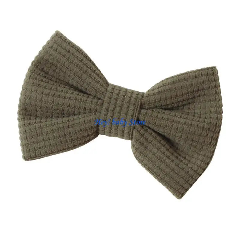 Girls Plaid Hair Clip Barrette | Cute Fabric Hairpin for Kids