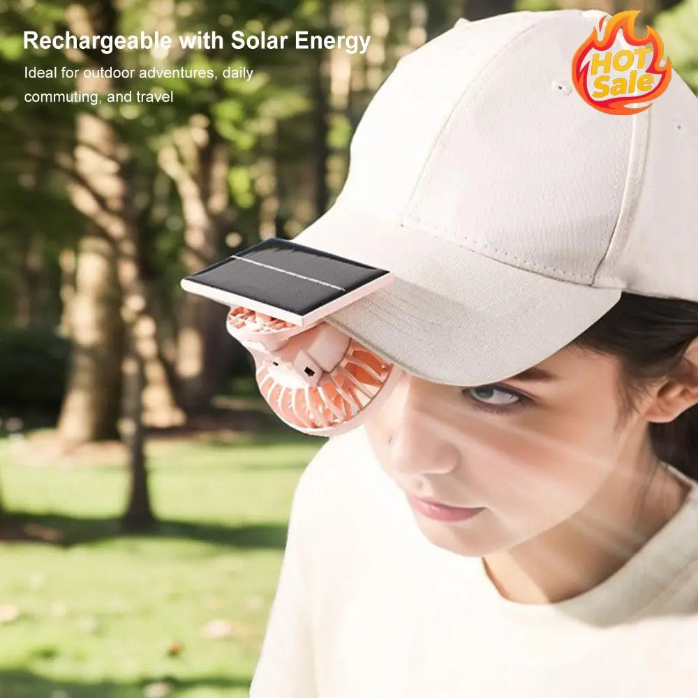 VODOOL Solar Clamp Fan – Portable Hands-Free Outdoor Fan