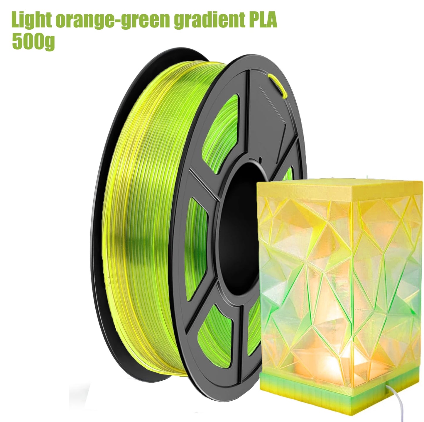 DINGSUN 3D PLA Gradient Multicolor Filament 1.75mm ±0.02mm