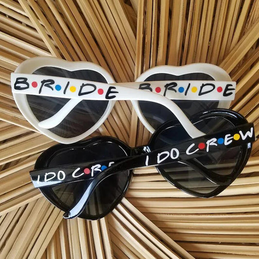 Bride & I Do Crew Sash Sunglasses Bachelorette Party Set Bachelorette Party Set Peaceful Pleasures Health and Wellness