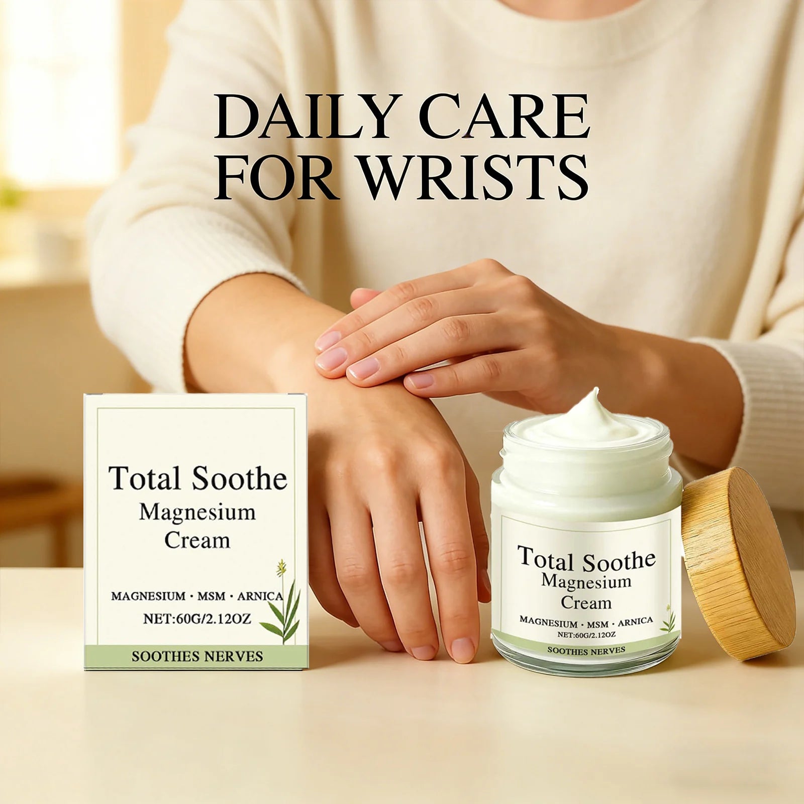 Moisturizing Joint Soothing Cream Nourishing Joint Muscles Relieve Muscle Soreness Reduce Discomfort Muscle Care Massage Cream Peaceful Pleasures Health and Wellness