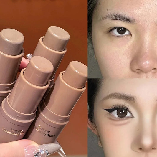 Grey Brown Matte Contour Stick – Waterproof Long-Lasting Makeup Contour Makeup Stick Peaceful Pleasures Health and Wellness