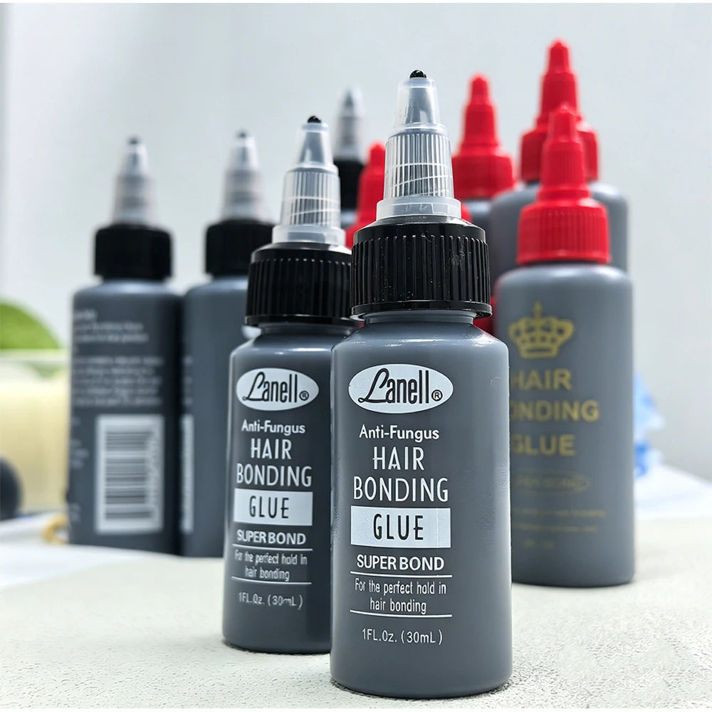 Lanell Black Hair Weaving Bond Glue | Strong Hold 1oz–4oz