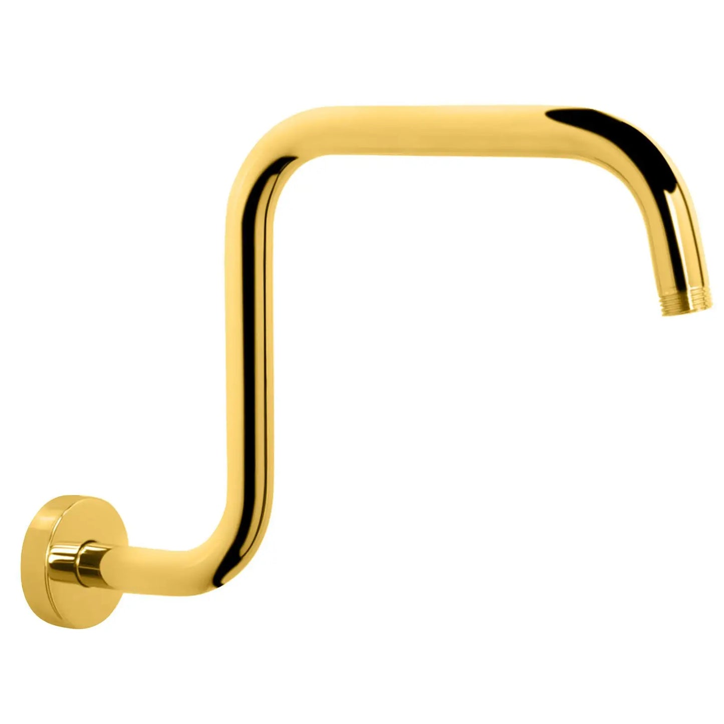 Stainless Steel S-Shape Shower Arm | Wall Mount Rainfall Extension