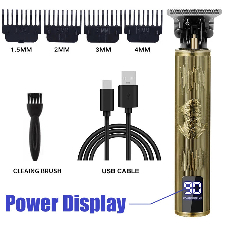 XMSJ T9 Professional Hair Clipper & Beard Trimmer for Men