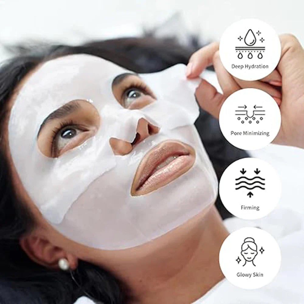 LUXURYTO Deep Collagen Lifting Overnight Face Mask – 5 Pack