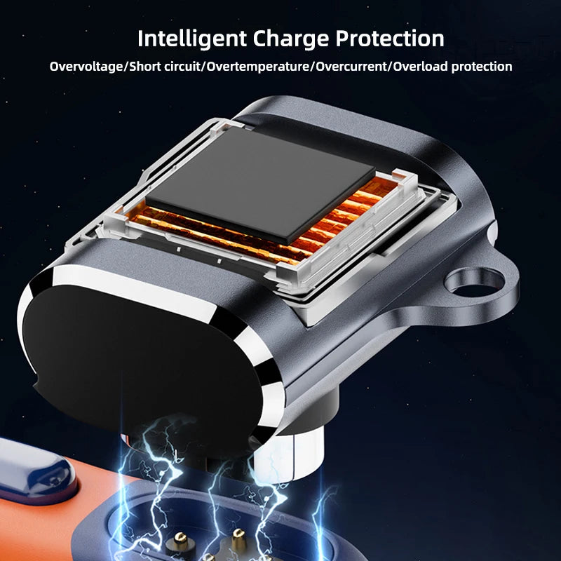 Portable Headphone Charger Adapter for SHOKZ OpenSwim Pro S710 USB C Fast Charging Converter for Shokz Magnetic Connector Peaceful Pleasures Health and Wellness