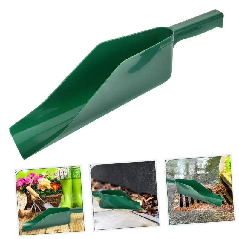 1PC,Gutter Getter Scoop Cleaning Roof Tool Flex Fit Dirt Debris Remove Multi Use Eaves Garden Leaf Gutter Spoon Shovel Supplies Peaceful Pleasures Health and Wellness