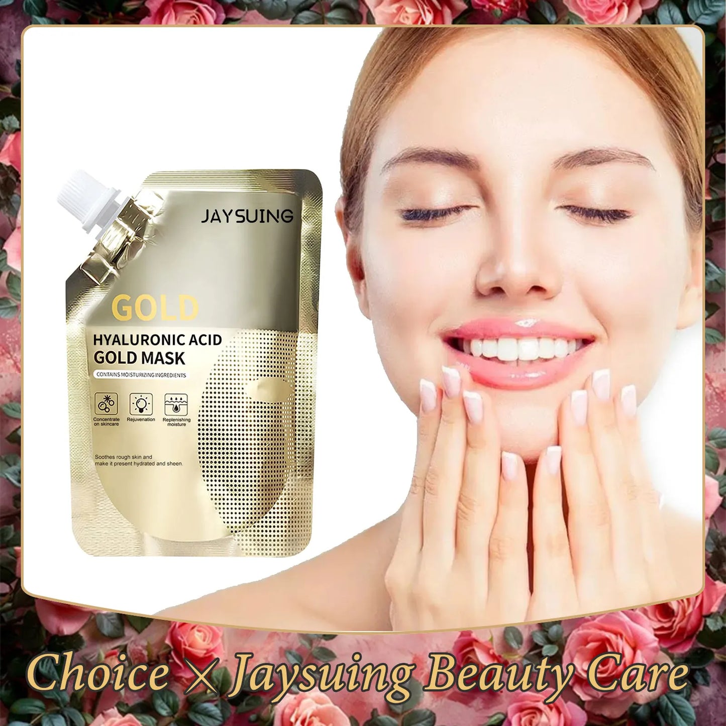 Jaysuing Gold Peel-Off Face Mask – Pores, Firming & Fine Lines