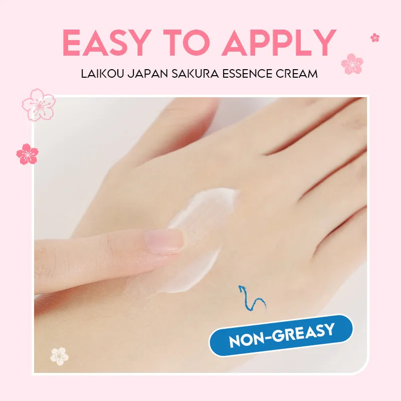 LAIKOU Sakura Essence Face Cream – Brightening Moisturizer 60g