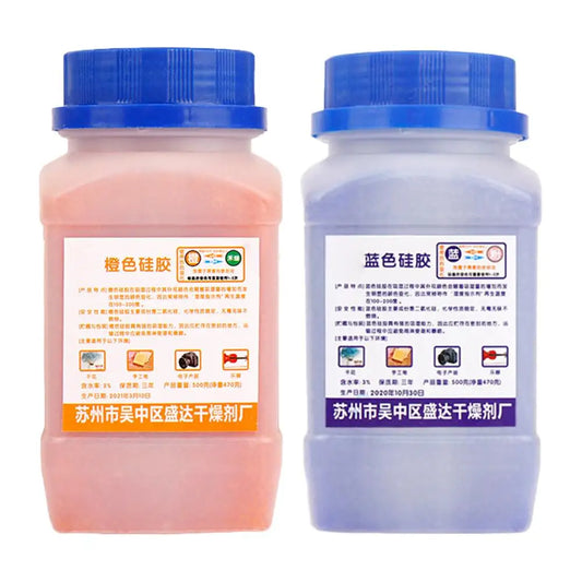 Reusable Color-Changing Silica Gel Desiccant | Moisture Absorber Silica Gel Desiccant Peaceful Pleasures Health and Wellness