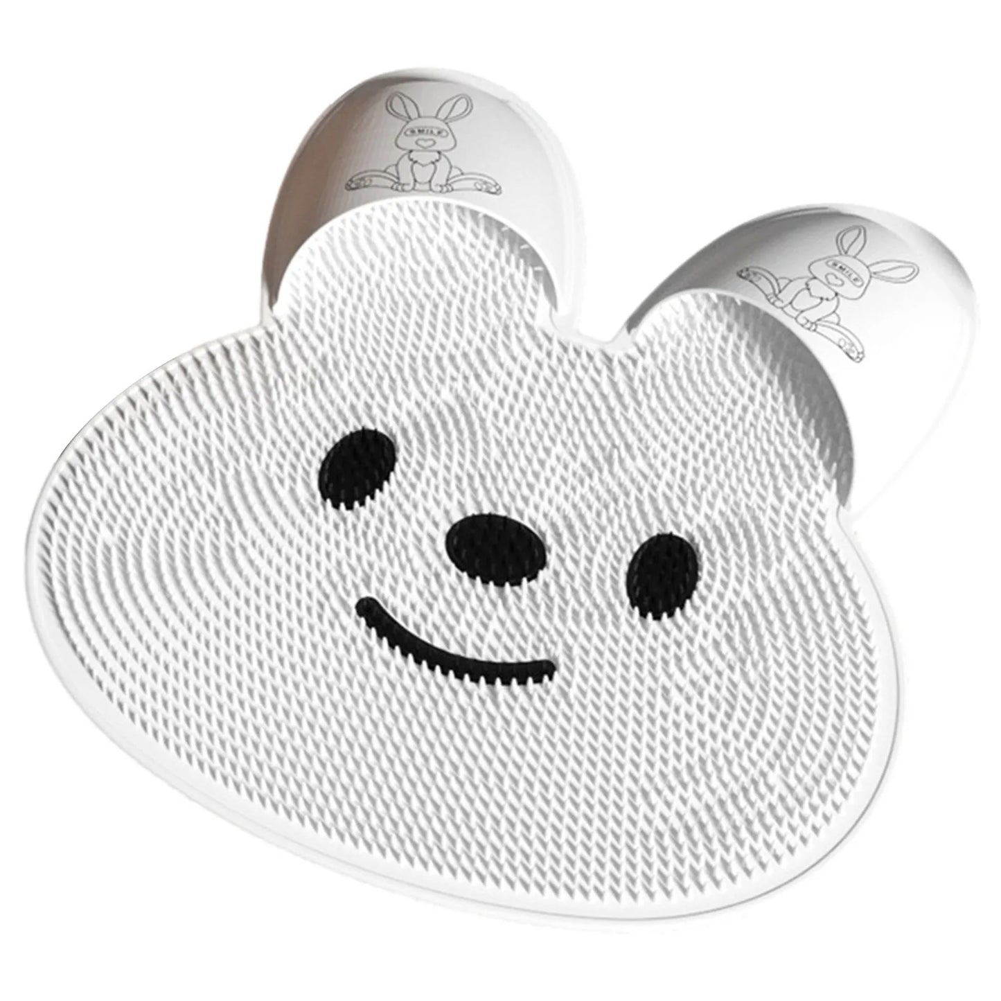 Rabbit Shape Non-Slip Shower & Bath Mat with Suction Cups