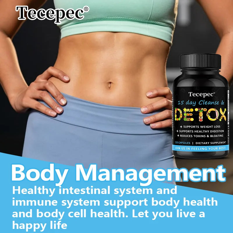 15 Day Cleanse and Detox - Supports Gut Health, Improves Digestion, Metabolism and Promotes Weight Management Peaceful Pleasures Health and Wellness