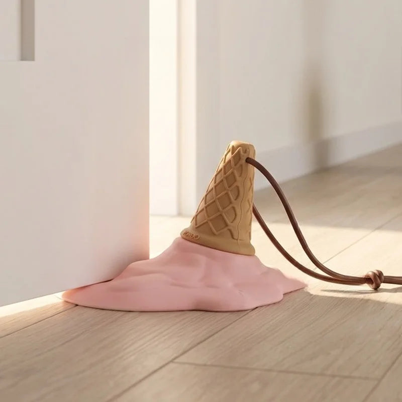 Silicone Door Stop Wedge | Anti-Collision Home & Office Stopper