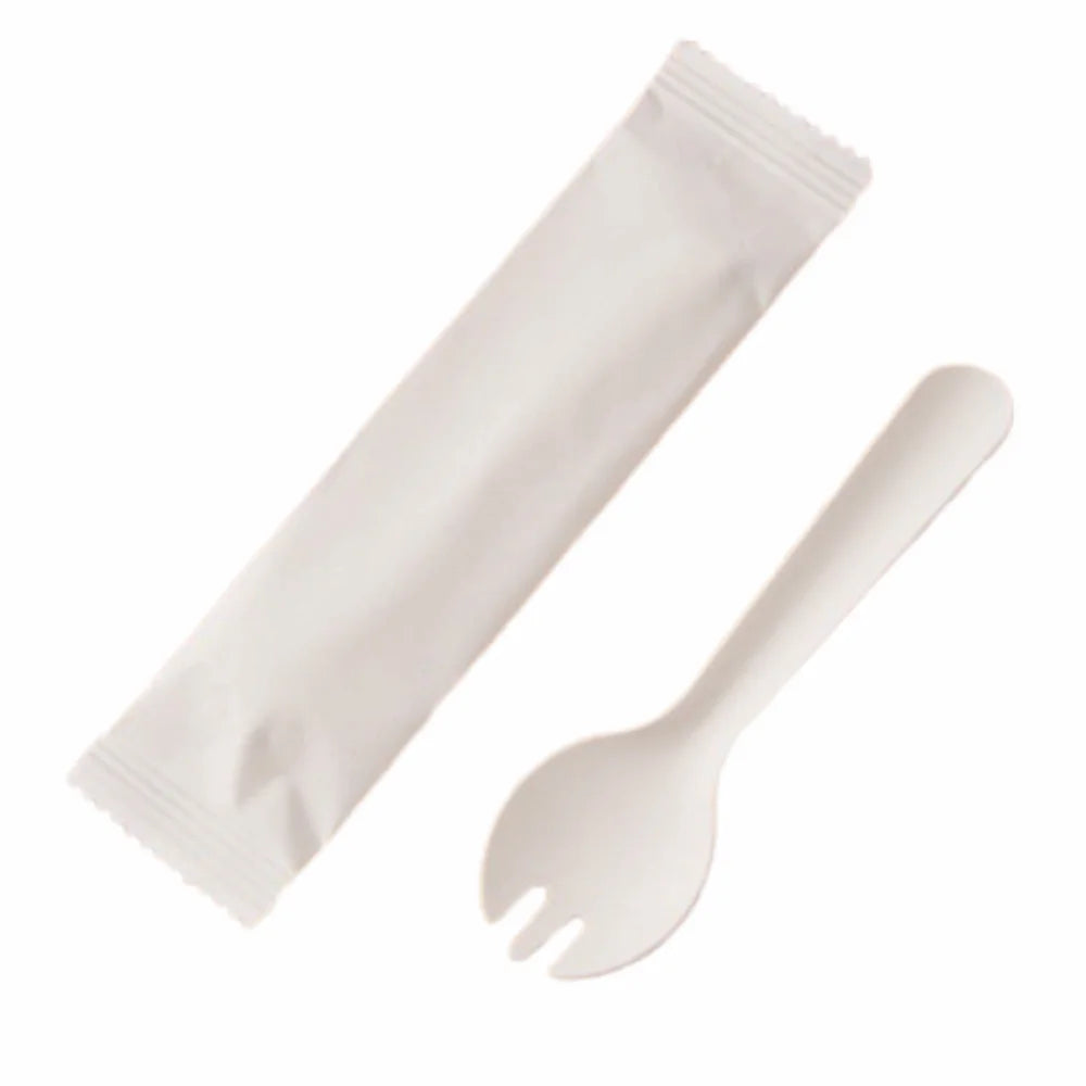 100-Pack Disposable Wooden Spoons & Forks | Eco-Friendly