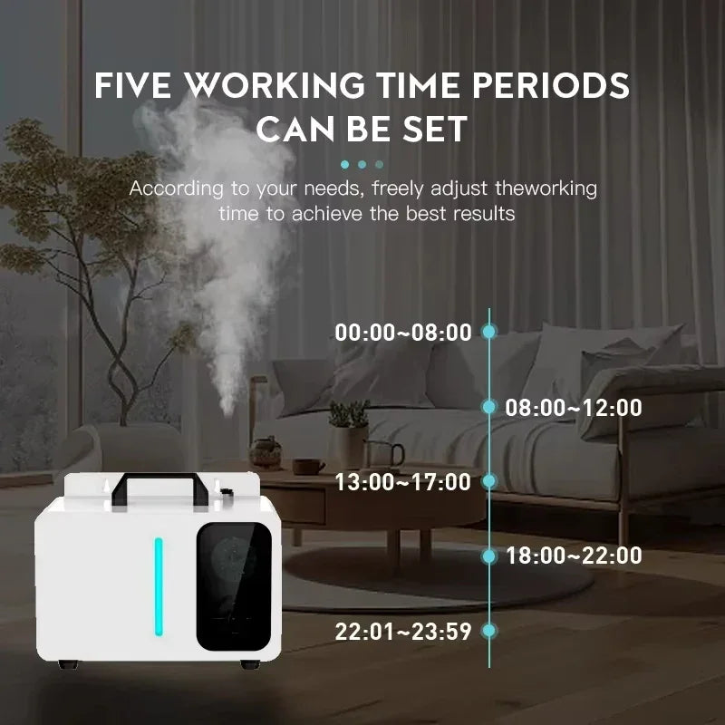 NAMSTE 8000m³ HVAC Aroma Diffuser 2000ML App Control (ATN-085) Peaceful Pleasures Health and Wellness