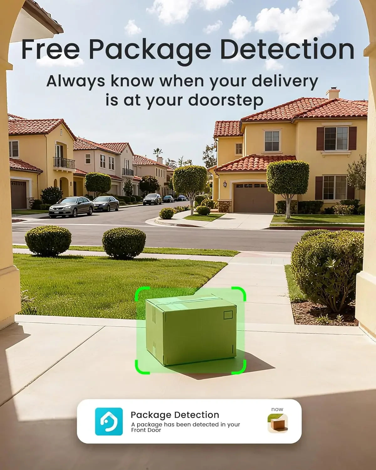 2K Wired Doorbell Camera with Chime, No Monthly Fee, Head-to-Toe Video, Package Detection, WiFi-6, 8GB Storage Peaceful Pleasures Health and Wellness