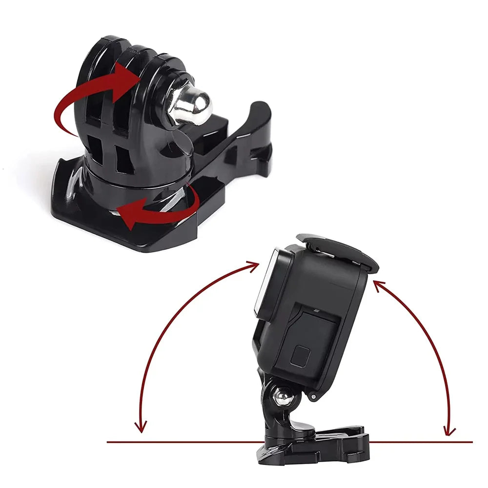 360° Backpack Mount for GoPro, Insta360 X4 & DJI Action