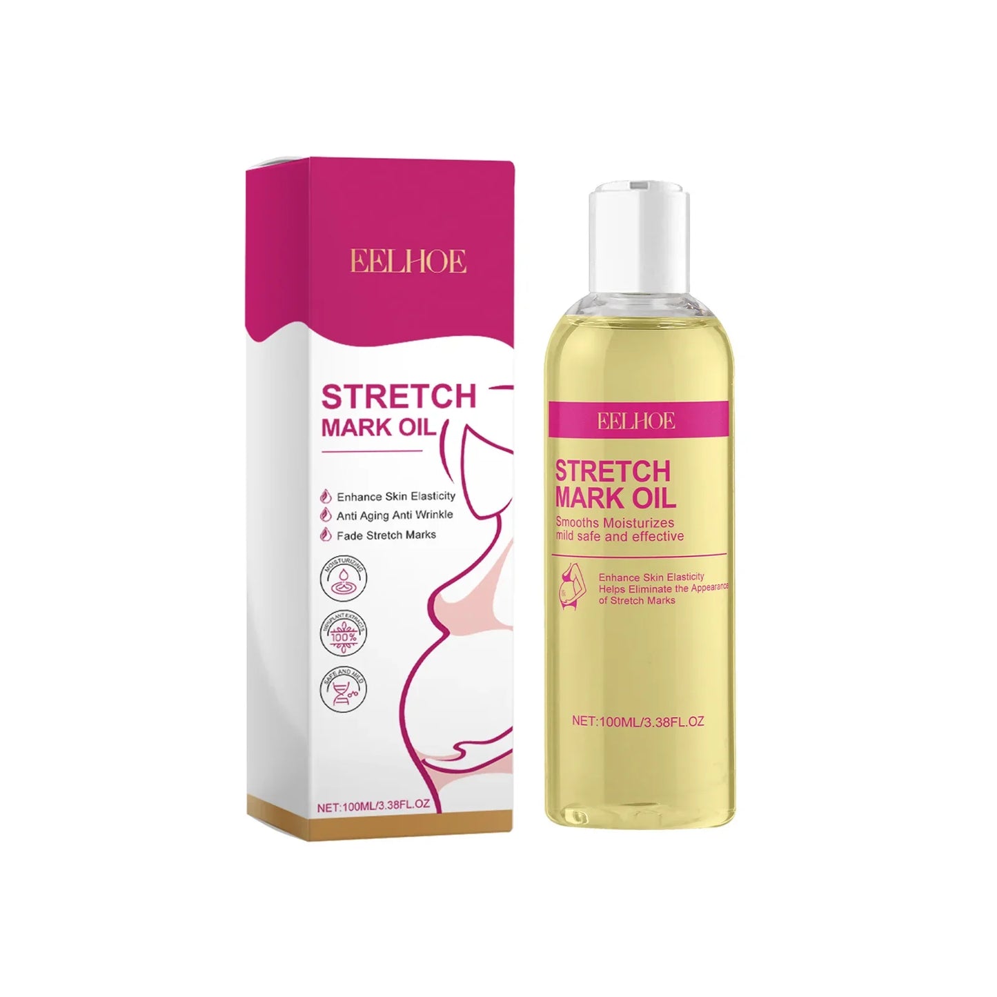 EELHOE Vitamin E Body Oil – Stretch Marks & Skin Care 100ml
