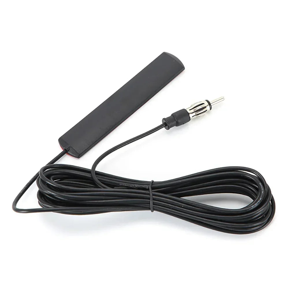 DC 5-12V Hidden Amplified Car FM Radio Patch Antenna 85-112MHz