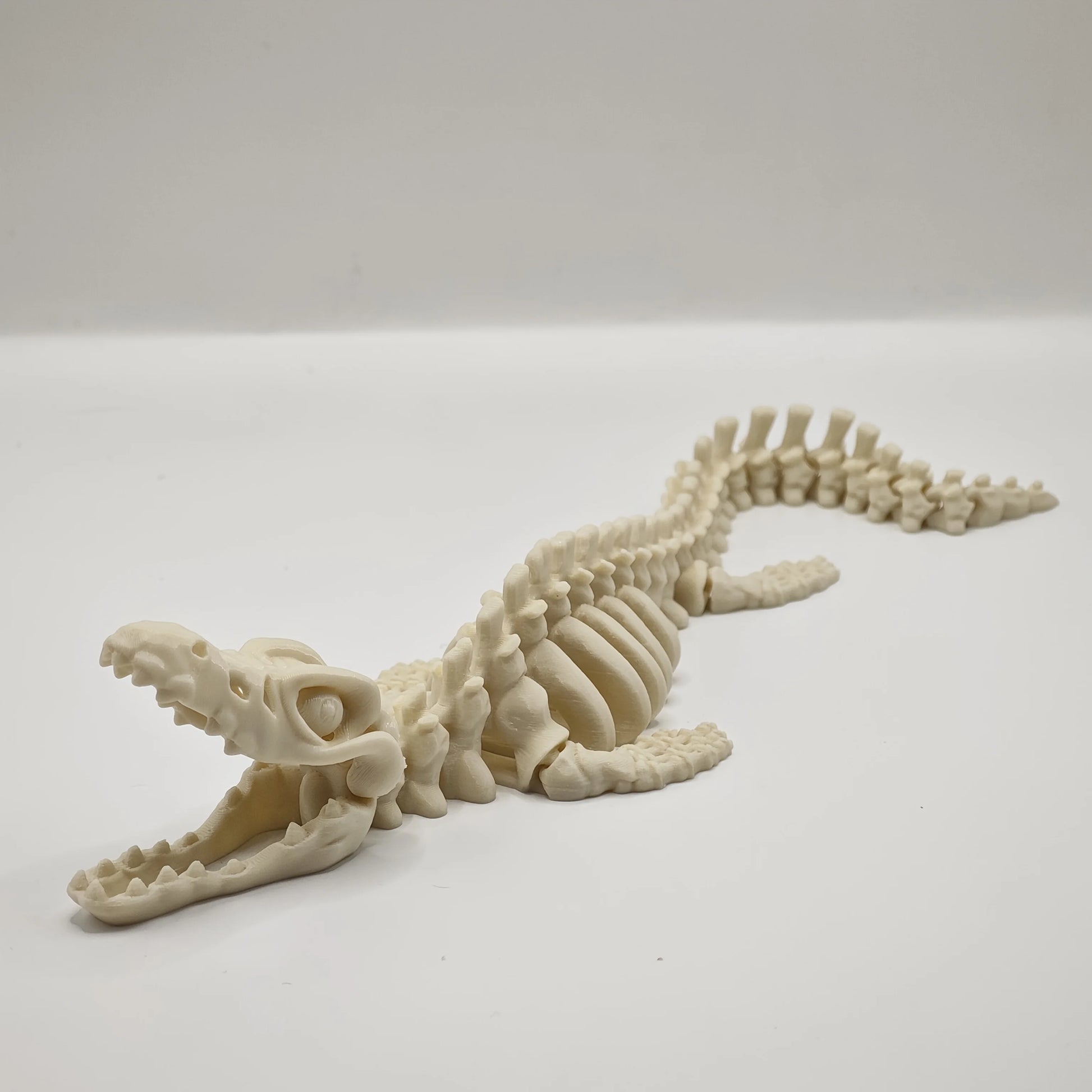 1 Piece Realistic Mosasaurus Skeleton Replica Aquarium Decoration Large Dinosaur Skeleton Model with White Fins and Tail for Fish Tank Decoration Marine Reptile Display Paleontology Themed Gift Suitable for Collectors and Aqu Peaceful Pleasures Health and Wellness