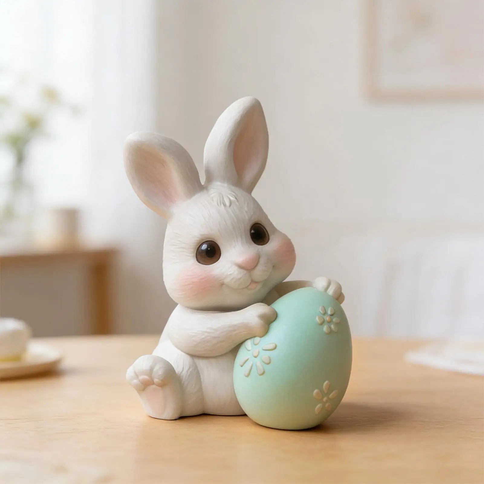3D Bunny Egg Silicone Candle Mold | Easter & Birthday Crafts Silicone Craft Mold Peaceful Pleasures Health and Wellness