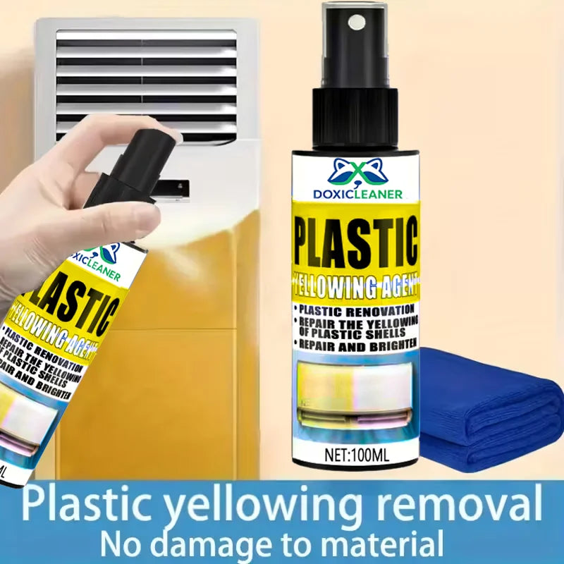 Plastic Restoration Spray – Headlights, Panels & AC Units