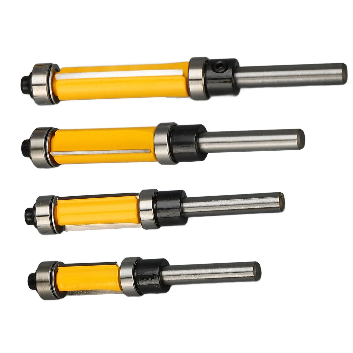 Flush Trim Router Bit 2 Flutes 1 Shank Cut Diameter Bottom Bearing