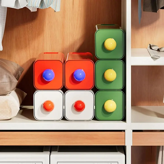 Dopamine Desktop Storage Boxes Bedroom Underwear and Sock Storage Artifact Dormitory Bathroom Wall Mounted Boxes Practical New Peaceful Pleasures Health and Wellness