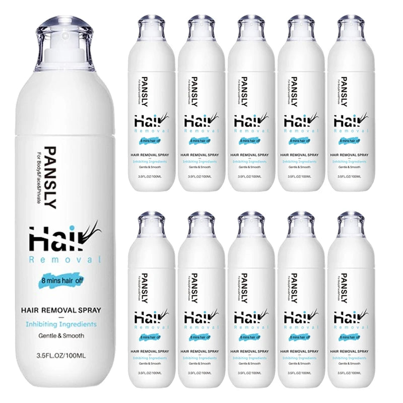 100ML Hair Removal Spray Hair Growth Inhibitor Spray Painless Hair Reduction Permanently Inhibits Hair Growth Skin Silky Smooth Peaceful Pleasures Health and Wellness
