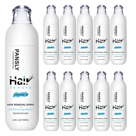 100ML Hair Removal Spray Hair Growth Inhibitor Spray Painless Hair Reduction Permanently Inhibits Hair Growth Skin Silky Smooth Peaceful Pleasures Health and Wellness