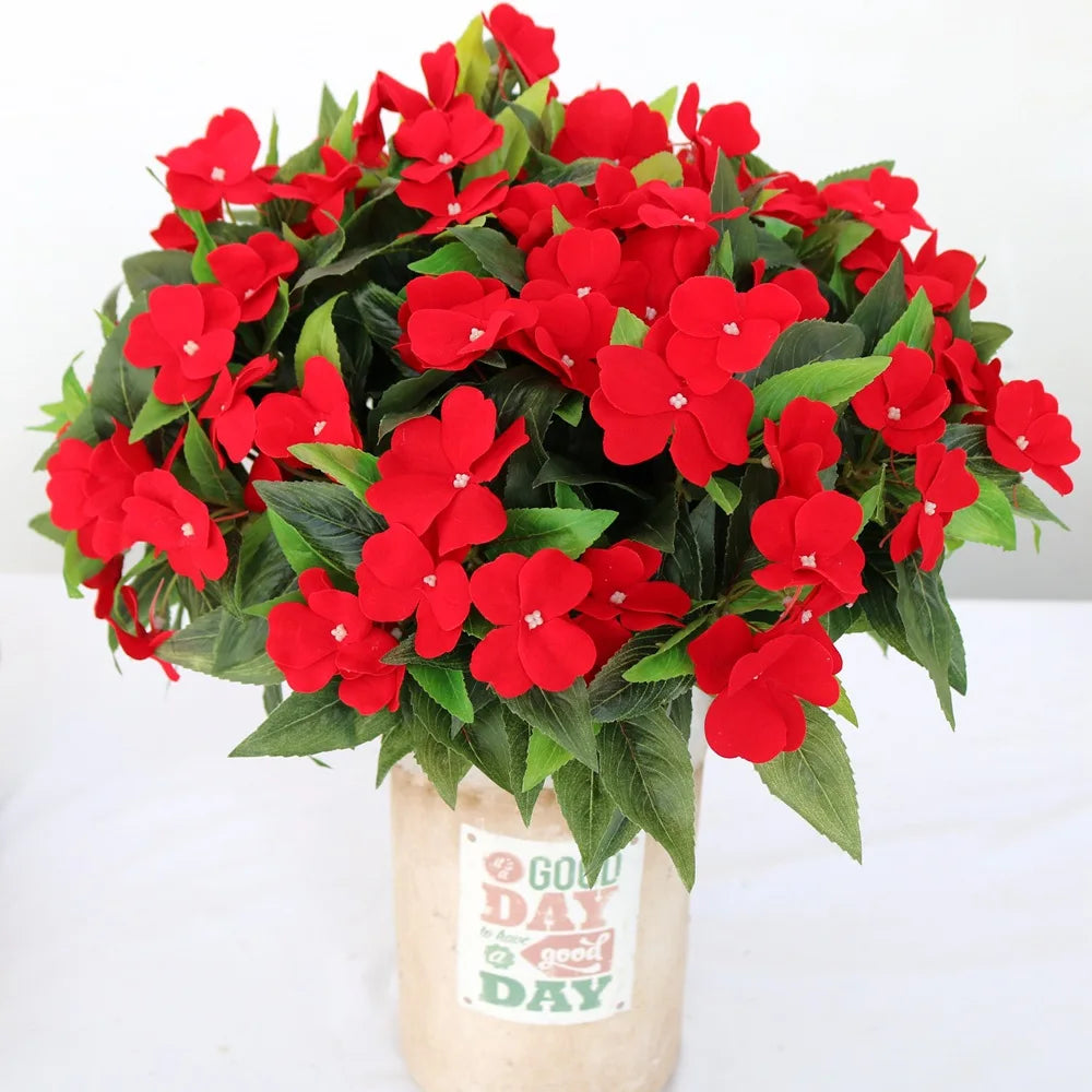 Silk Rose Artificial Flowers for Wedding, Home & Bouquet Decor