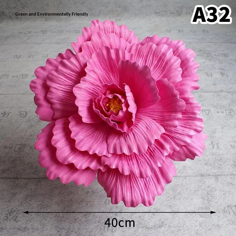 PE Foam Simulation Rose Flower Heads | Wedding & Party Decor