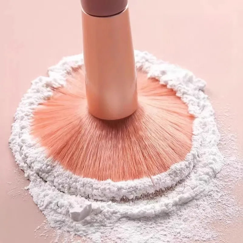 8-Piece Mini Macaron Soft Makeup Brush Set | Beginner Kit