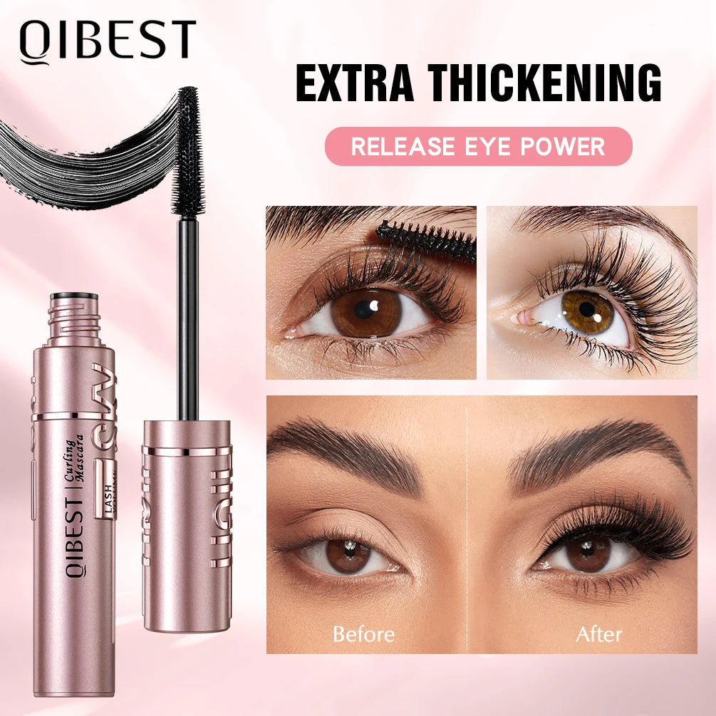 Eyelashes Lengthening Mascara Waterproof Long Lasting Silky Lash Black Eyelashes Extension Make Up Beauty Eye Korean Cosmetic Peaceful Pleasures Health and Wellness