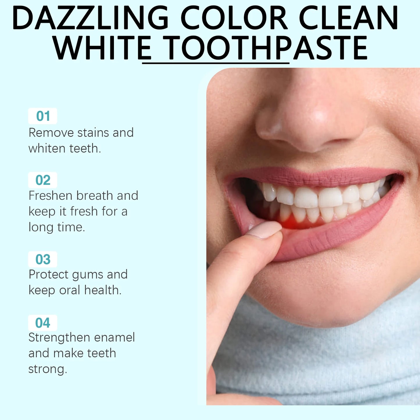 Oralhoe Radiant Whitening Toothpaste | Mint Flavor, 100g