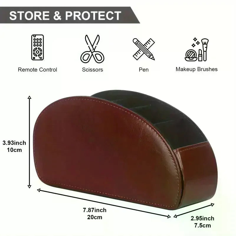 5-Compartment Remote Control Holder | Desktop Organizer