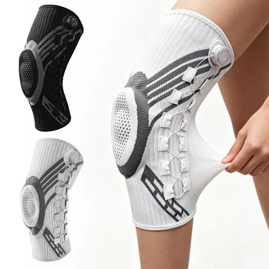 Knee Brace for Men Women,Knob Style Sports Knee Pads,Outdoor Hiking and Mountain Climbing/Post-Surgery Rehabilitation Training Peaceful Pleasures Health and Wellness
