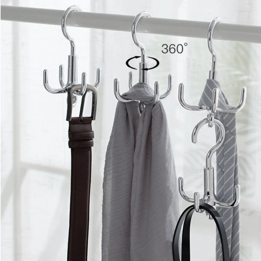 Rotating Claw Hook Hanger for Belts, Ties, Hats & Bags Closet Hook Organizer Peaceful Pleasures Health and Wellness