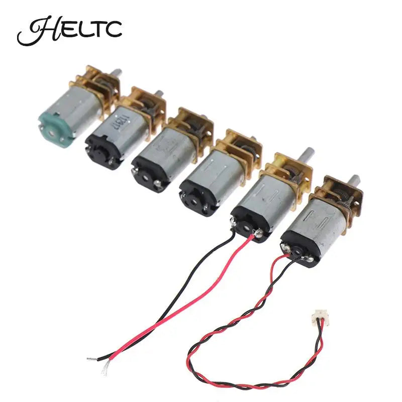 N20 Micro Gear Motor DC 3V–6V | 28–300RPM Metal Gearbox DIY Micro Gear Motor Peaceful Pleasures Health and Wellness 40RPM