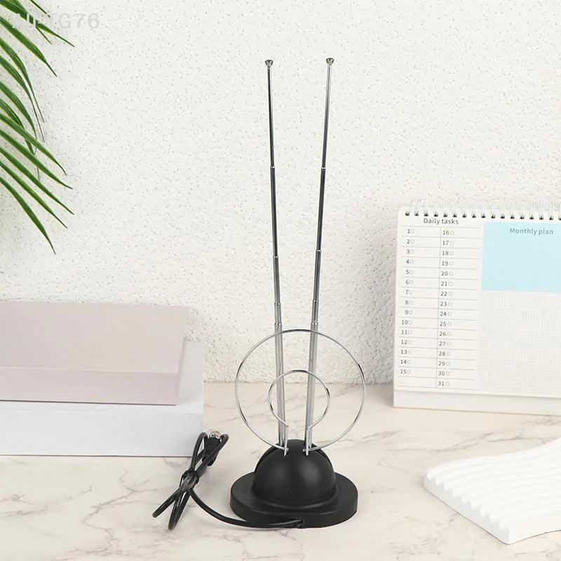 Indoor Loop Rabbit Antenna – VHF/UHF/HDTV Analog & Digital