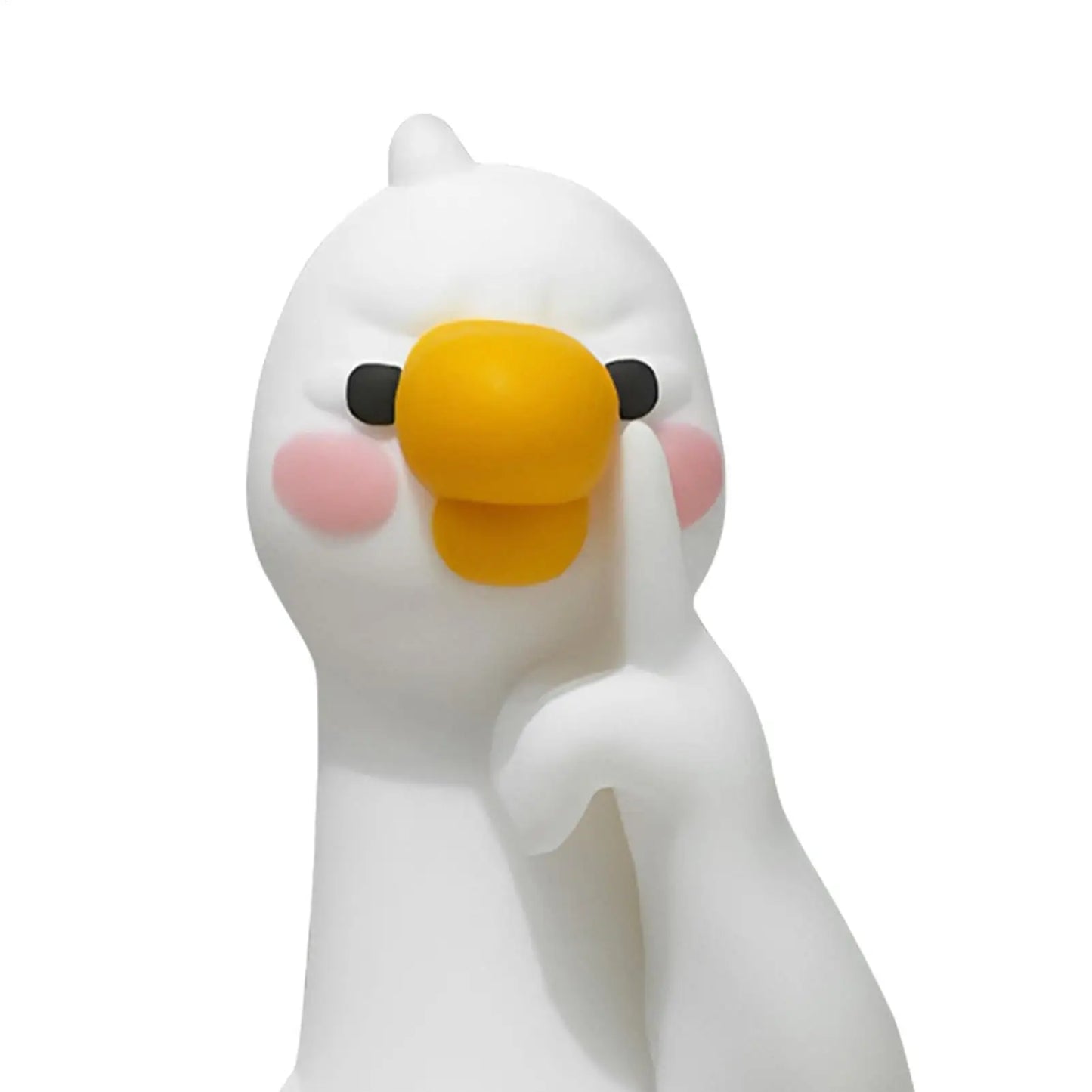 4PCS Mini Cartoon Goose Figurines – Desk, Monitor & Car Decor Decorative Figurine Set Peaceful Pleasures Health and Wellness